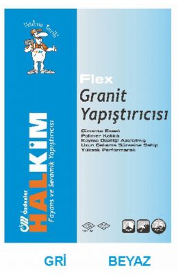 HALKİM FLEX GRANİT YAPIŞTIRICISI (GRİ VE BEYAZ)