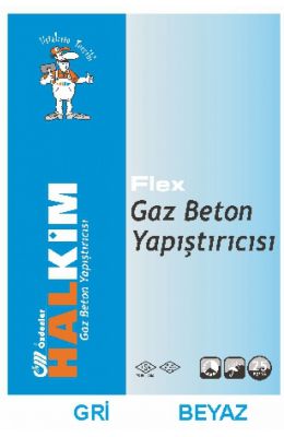 HALKİM FLEX GAZ BETON YAPIŞTIRICISI (GRİ VE BEYAZ)