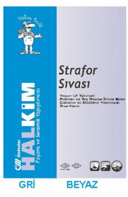 HALKİM STRAFOR SIVASI (GRİ VE BEYAZ)